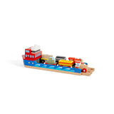 Train Ferry 14" Long BIGJIGS Rail Wooden - New in Box