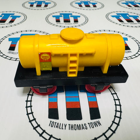 Yellow Shell Tanker Used - Trackmaster/TOMY