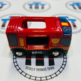 BRIO 33833 Lights & Sound Fire Truck Wooden - Used