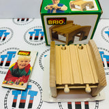 BRIO Tunnel and Double Bridge 33479 Excellent Condition in Box Wooden - Used