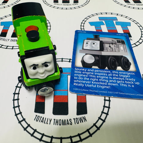 My Custom Engine Thomas & Friends Train and Card Wooden - Used