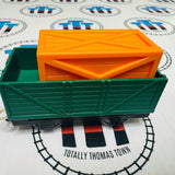 Troublesome Truck Green with Crate (2002) Used - TOMY