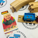 BRIO 33125 Vintage Railway Set Wooden - In Box