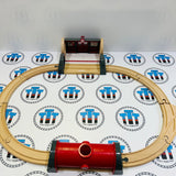 BRIO 33513 Metro Railway Set Track Only Wooden - Used