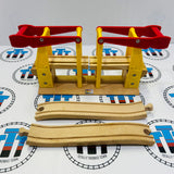 BRIO 33363 Up & Away Lift-Up Bridge with Ascending Track (One Piece Not BRIO) - Used