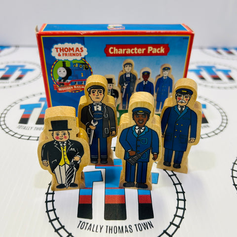 Character Pack #1 Excellent/New Condition with Box Wooden - Used