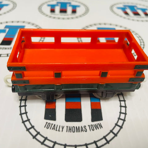 Orange and Green Cargo Car Used - Trackmaster