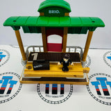 BRIO 33512 Travel Switching Platform Station Wooden - Used