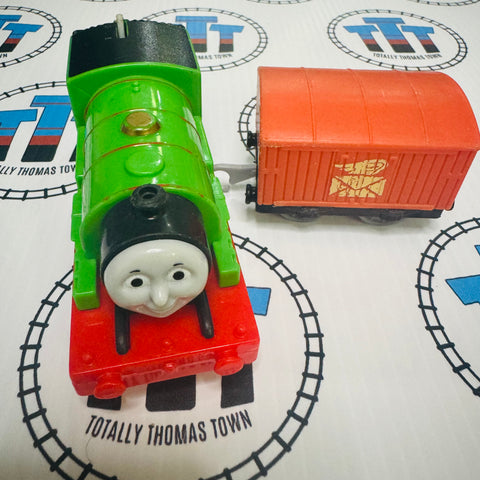 Percy with Mail Car (2013 Mattel) Good Condition Used - Trackmaster Revolution