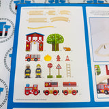 Fire & Rescue Train Set BIGJIGS Rail Wooden - New in Box