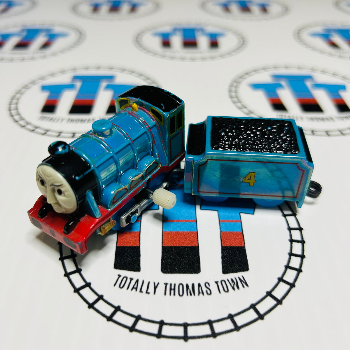 Rainbow Metallic Angry Gordon & Tender Fair Condition Capsule Plarail ...