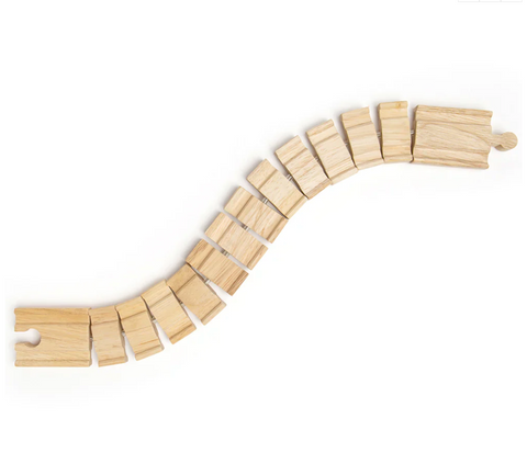 Crazy Wacky Track BIGJIGS Rail Wooden - New no Box