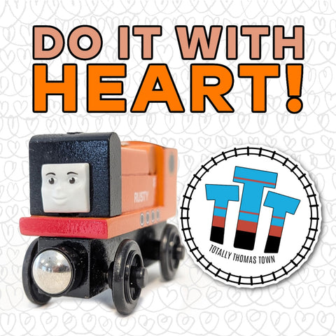 Totally Thomas Town Custom Rusty Sticker