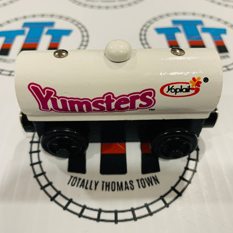 Yumsters Tanker (Learning Curve 2001) Good Condition Wooden - Used