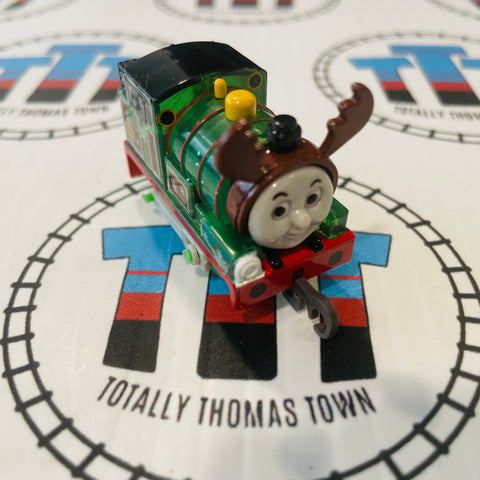 Reindeer Percy Pull Along Capsule Plarail no Red Nose - Used