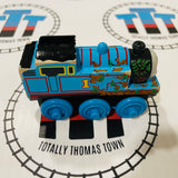 Mud Covered Thomas (Learning Curve) Fair Condition Chipping Paint Wooden - Used